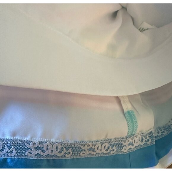 Lilly Pulitzer Jordan Strapless Dress Sz‎ 4 Corded Organza Blue Stripe NEW $288 - Picture 10 of 12